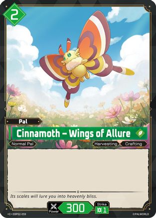 Cinnamoth - Wings of Allure -  EBP02-059 - Common