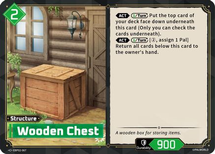 Wooden Chest -  EBP02-067 - Common
