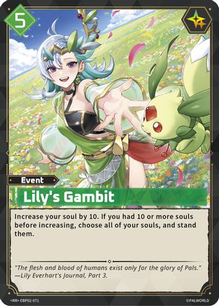 Lily's Gambit -  EBP02-071 - Double Rare