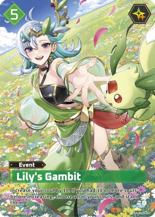 Lily's Gambit (SR) -  EBP02-071OSR - Over Super Rare
