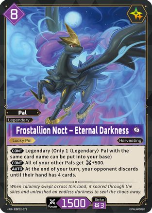 Frostallion Noct - Eternal Darkness -  EBP02-073 - Double Rare