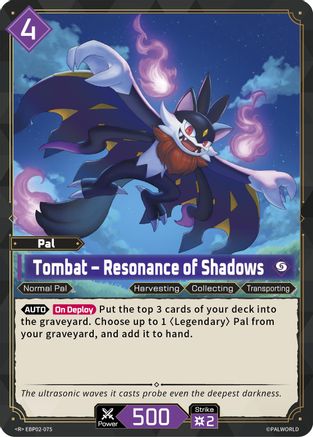 Tombat - Resonance of Shadows -  EBP02-075 - Rare