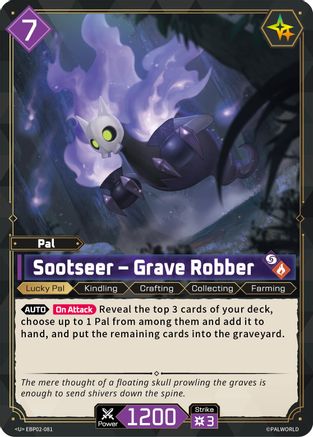 Sootseer - Grave Robber -  EBP02-081 - Uncommon