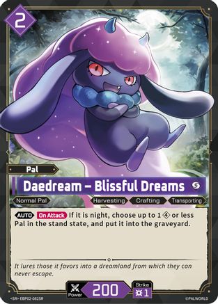 Daedream - Blissful Dreams (SR) -  EBP02-082SR - Super Rare