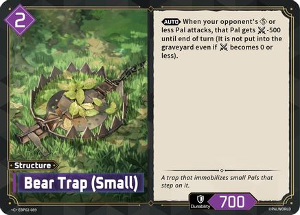 Bear Trap (Small) -  EBP02-089 - Common