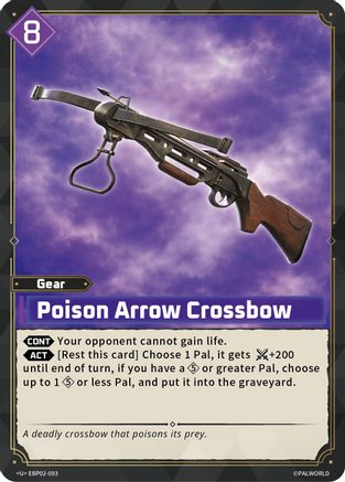 Poison Arrow Crossbow -  EBP02-093 - Uncommon