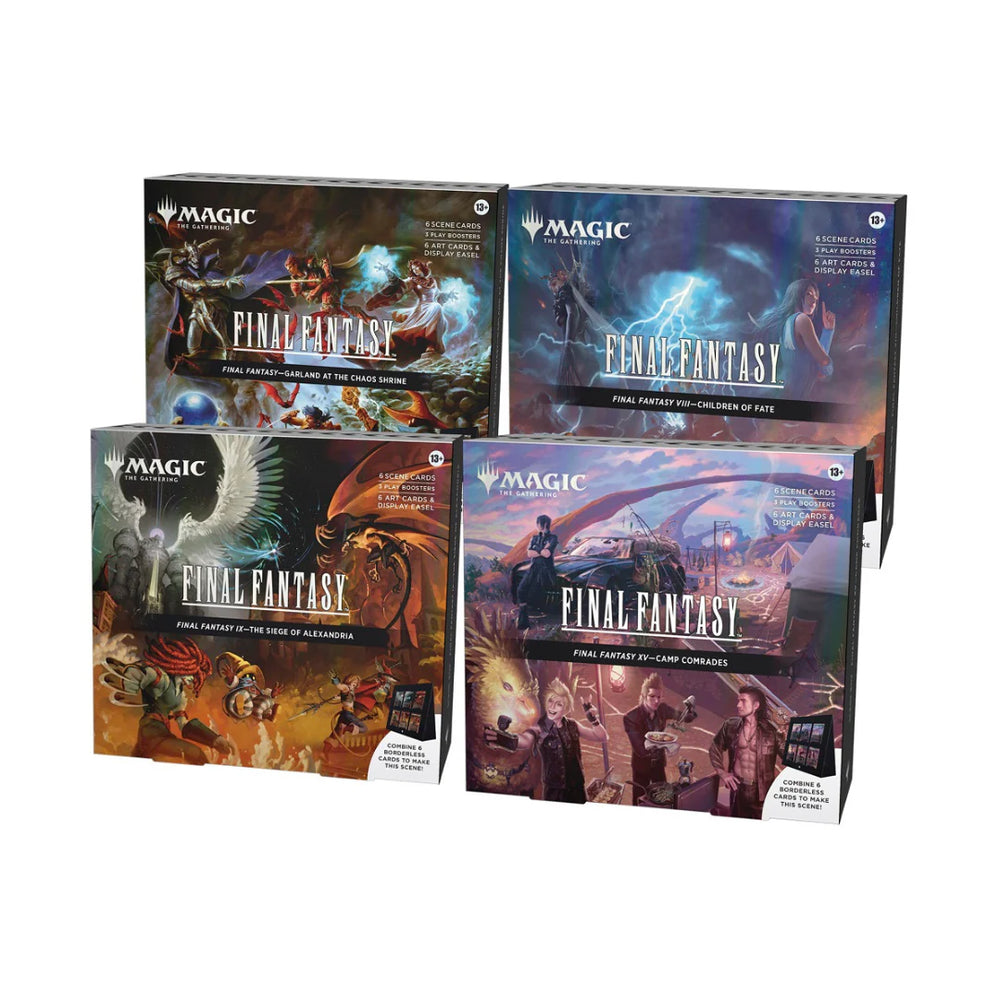 Magic: The Gathering Final Fantasy Scene Box Bundle Of 4 (Pre Order)