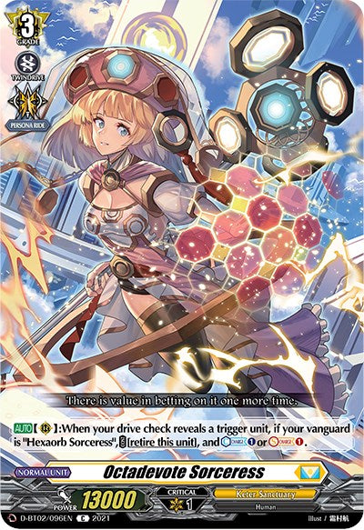 Octadevote Sorceress (D-BT02/096EN) [A Brush with the Legends]