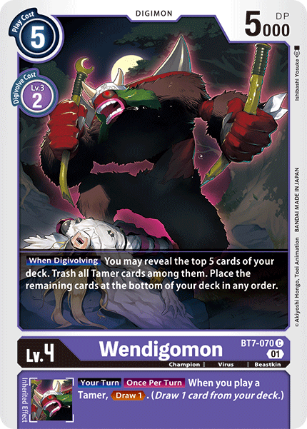 Wendigomon [BT7-070] [Next Adventure]