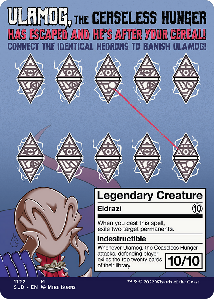 Ulamog, the Ceaseless Hunger (SLD-1122) - Secret Lair Drop (Borderless) Foil