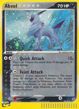 Absol - 096 - Secret Rare
