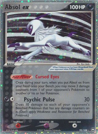 Absol ex - 092 - Ultra Rare