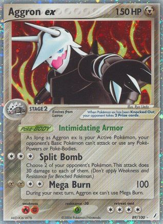 Aggron ex - 089/100 - Ultra Rare