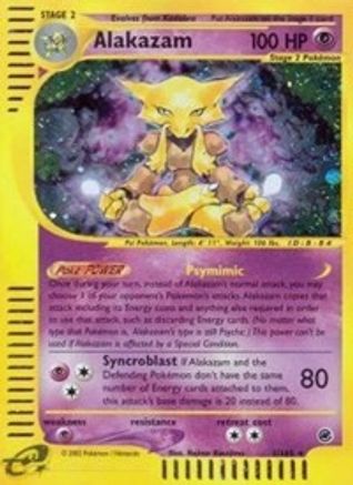 Alakazam (1) - - Holo Rare - Reverse Holofoil