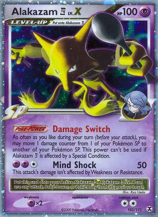 Alakazam E4 Lv.X - 103 - Ultra Rare