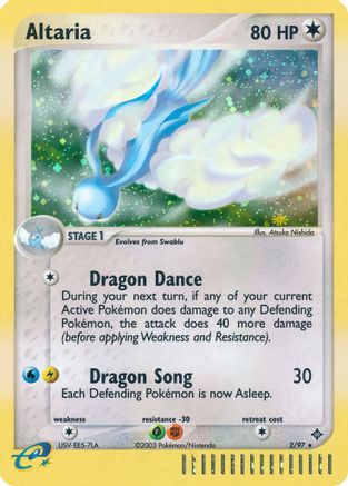 Altaria - - Holo Rare - Reverse Holofoil