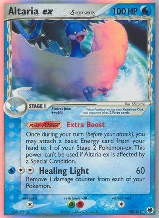 Altaria ex (Delta Species) - 090 - Ultra Rare