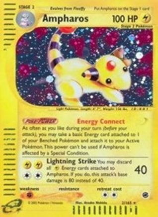 Ampharos (2) - - Holo Rare - Holofoil