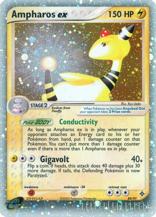 Ampharos ex - 089 - Ultra Rare