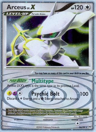 Arceus Lv.X (96) - 096 - Ultra Rare