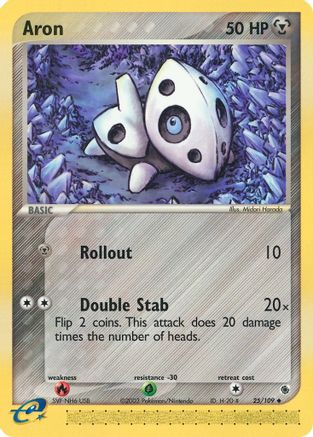 Aron - 25/109 -/109 - Uncommon