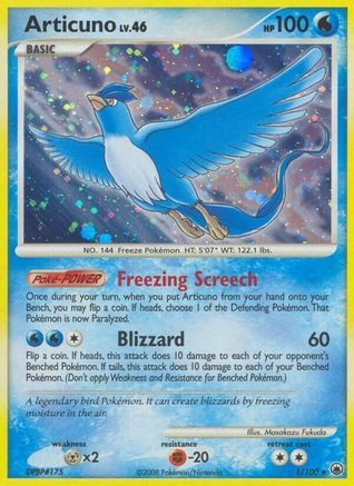 Articuno - 001 - Holo Rare - Reverse Holofoil