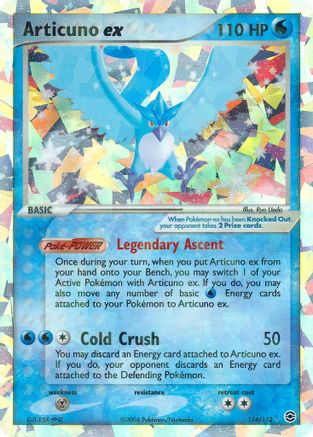 Articuno ex - 114 - Secret Rare