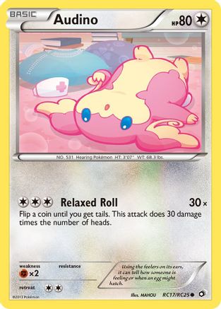 Audino - RC17 - Common - Holofoil