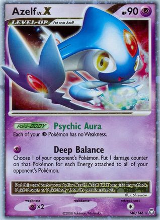 Azelf LV.X - 140 - Ultra Rare