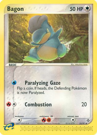 Bagon - 23/97 -/097 - Uncommon - Reverse Holofoil