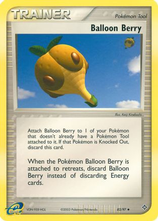 Balloon Berry - - Uncommon - Reverse Holofoil
