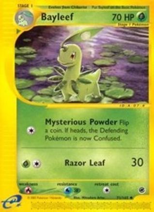 Bayleef -/165 - Uncommon - Reverse Holofoil