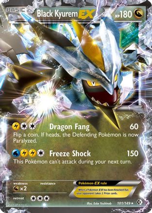 Black Kyurem EX - 101/149 - Ultra Rare