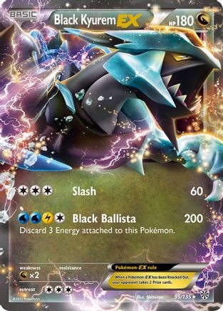 Black Kyurem EX - 095/135 - Ultra Rare