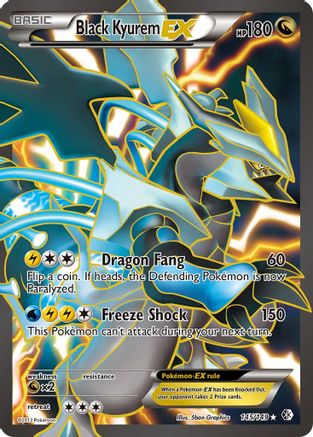 Black Kyurem EX (145 Full Art) - 145 - Ultra Rare