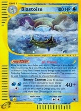 Blastoise (4) - - Holo Rare - Reverse Holofoil