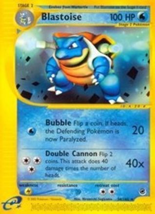 Blastoise (36) - - Rare - Reverse Holofoil