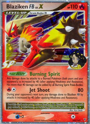Blaziken FB Lv.X - 142 - Ultra Rare