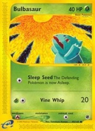 Bulbasaur (95) - 095/165 - Common - Reverse Holofoil