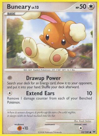 Buneary - 053 - Common - Reverse Holofoil