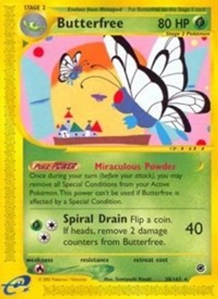 Butterfree (38) - - Rare