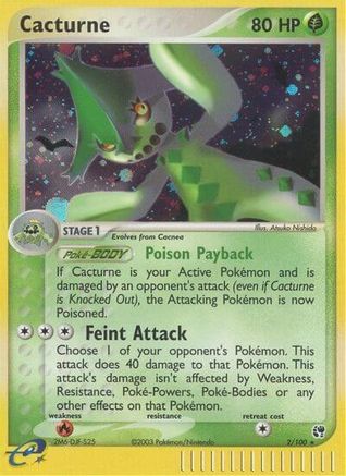 Cacturne - - Holo Rare - Holofoil