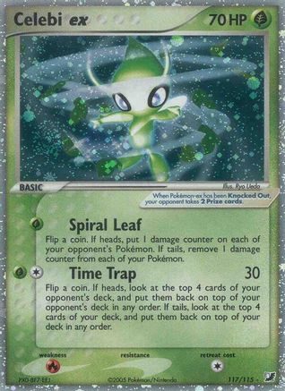 Celebi ex - 117 - Secret Rare