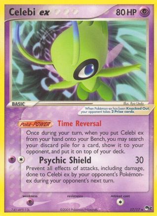 Celebi ex (Non-Holo) - 017 - Ultra Rare