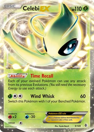 Celebi EX - 009 - Ultra Rare