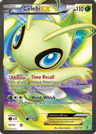 Celebi EX (141 Full Art) - 141 - Ultra Rare