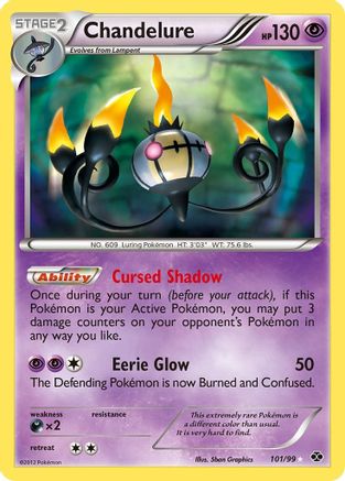 Chandelure (Secret) - 101 - Secret Rare