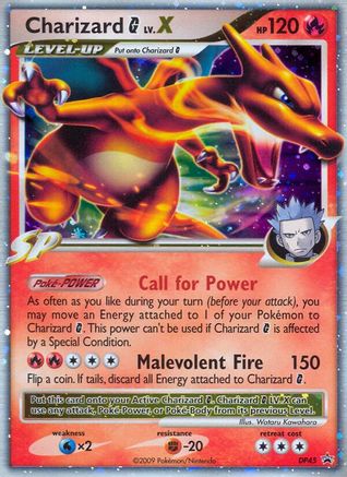 Charizard G LV.X - DP45 - Promo - Holofoil