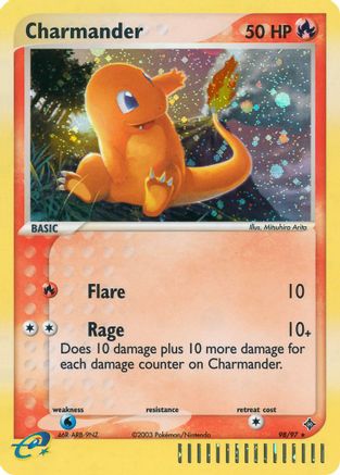 Charmander - 098 - Secret Rare