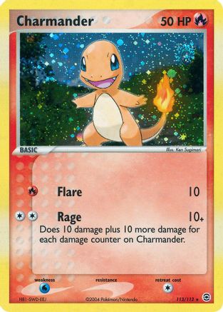 Charmander - 113/112 - Secret Rare